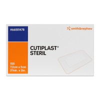 Cutiplast Steril 7,2 cm x 5 cm: pansements stériles (boîte de 100 unités)