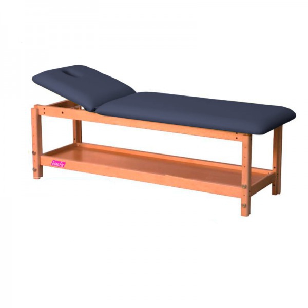 Table fixe en bois, 2 parties et hauteur réglable Kinefis Tornea 182 x 62