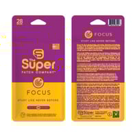 Focus Super Patch - Pack de 28 patchs : Idéal pour ceux qui cherchent à rester concentrés sur leurs activités