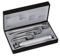Laryngoscope Riester Ri - Standard Miller bébé 2.7 V, batteries Mango C, pas Palas. 0, 1, 2