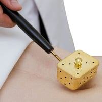 Applicateur de poudre Moxa (couleur bronze)