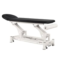 Civière électrique écoposturale : Bielle technique blanche à deux corps (207 x 62 cm)