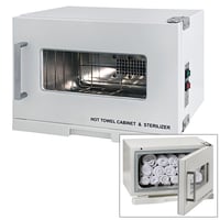 Sèche-serviettes d'une capacité de sept litres : Élimine toutes sortes de germes et de bactéries