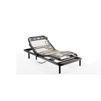 Sommier articulé Kinefis Matrix à cinq plans d'articulation : un lit et un moteur