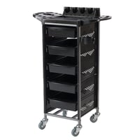 Brushy Rolling Styling Trolley - Cinq tiroirs coulissants et plateau supérieur