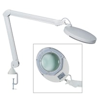 Lampe loupe LED HF 8W avec cinq grossissements (différentes ancres disponibles)