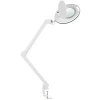 Lampe loupe Mega Cold Light LED avec cinq grossissements (base de fixation à pince)