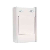 Lave lit apparent avec cuve inox et robinets temporisés : support lit à l'intérieur (45 x 30 x 75 cm)