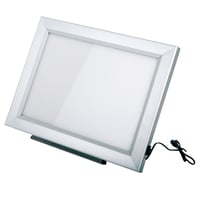 Négatoscope extra-plat AF400LED avec cadre en aluminium : taille DIN A-4