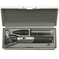 Otoscope Heine Mini 3000 avec poignée à pile dans un étui rigide