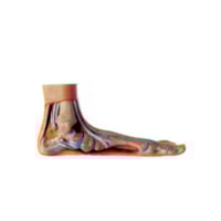 Pied d'exposition plat