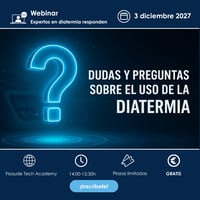WEBINAIRE : Des experts en diathermie répondent à vos questions - Via Zoom - 3 décembre 2027 WEBINAIRE : Des experts en diathermie répondent à vos questions - Via Zoom - 3 décembre 2027