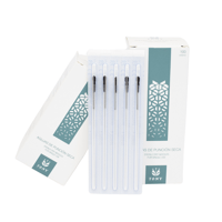 Aiguilles d'aiguilletage sèches Tony stériles : avec tube guide. Boîte de 100 unités (différentes tailles)