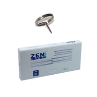 Aiguille / punaise d'auriculothérapie tête chinoise (0,22 x 1,5 mm)