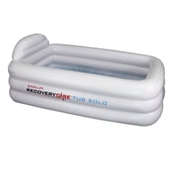 Kit complet Mueller RecoveryTub Solo : bain de glace gonflable portable pour cryothérapie individuelle