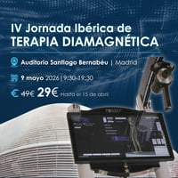 IVe Conférence ibérique sur la thérapie diamagnétique (Espagne et Portugal) - 9 mai 2026 - Auditorium Santiago Bernabéu - EN PRÉSENTIEL - MADRID IVe Conférence ibérique sur la thérapie diamagnétique (Espagne et Portugal) - 9 mai 2026 - Auditorium Santiago Bernabéu - EN PRÉSENTIEL - MADRID