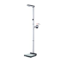 Balance électronique Seca 287 : Trois capteurs à ultrasons et guidage vocal pour des mesures extrêmement précises