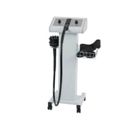 Masseur corporel vibrant BasicTech: il dispose de cinq têtes pour effectuer différents traitements