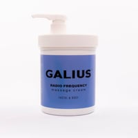 Crème Radiofréquence Galius 1000 ml : Hydratante et conductrice pour la physiothérapie et l'esthétique du visage et du corps