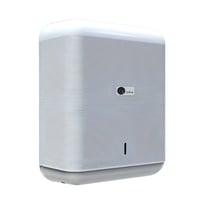 Distributeur de serviettes en ABS écologique blanc