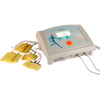 Electrostimulateur Therapic 9200 : Appareil d'électrothérapie basse et moyenne fréquence à deux canaux. Ligne Prestige