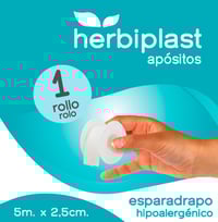 Boîte de ruban adhésif hypoallergénique : 1 unité. 5 m x 2,5 mm