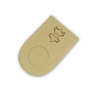 Éperon de talon en cuir classique (différentes tailles)