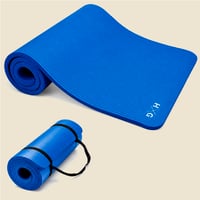 Tapis NBR HxG Kinefis (183 x 61 x 1 cm) : Idéal pour pratiquer le yoga et le pilates à la maison Tapis NBR HxG Kinefis (183 x 61 x 1 cm) : Idéal pour pratiquer le yoga et le pilates à la maison