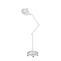 Lampe loupe LED Mega+ Cold Light avec cinq grossissements (base enroulable)