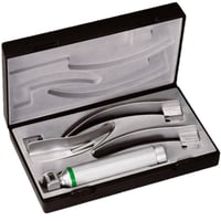 Laryngoscope LED Riester ri-modul MacIntosh 3,5 V/230 V, manche à piles type C, lames no. 2-3-4