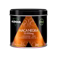 Maca noire avec L-Arginine, Zinc et Vitamines Aldous (200 capsules)