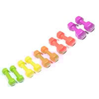 Paire d'haltères en vinyle O'Live (Poids différents)