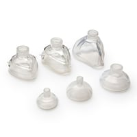 Masques en silicone UNIVEN pour insufflateur manuel Ambu en silicone stérilisable (tailles 2, 3 et 4)