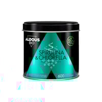 Mélange de spiruline et de chlorelle biologiques Aldous (600 comprimés)