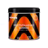 Gommes multivitaminées Aldous (120 gommes)