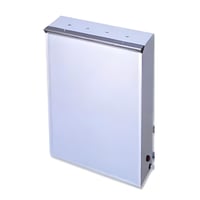 Négatoscope mural, acier émaillé, 1 écran