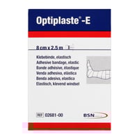 Optiplaste-E (ex-Elastoplast-E) 8 cm x 2,5 mètres : Bande élastique adhésive en coton et viscose