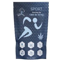 Patch transdermique CBD Sport pour femmes 32 mg : libération prolongée 24 h