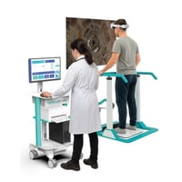 Système PhysioSensing Otoneuro : Plateforme clinique complète pour l’évaluation et la rééducation vestibulaire.