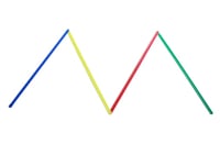 Pièce en plastique pour faire des formes plates