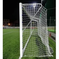 Jeu de buts de football en aluminium 7 120x100 mm fixe