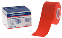 Ruban Élastique Adhésif Leukotape Classic 3,75 cm x 10 mètres : Couleur Rouge