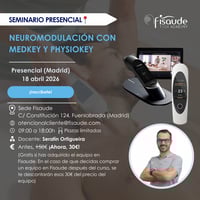 SÉMINAIRE SUR LA NEUROMODULATION AVEC MEDKEY ET PHYSIOKEY - EN PRÉSENTIEL - 18 avril 2026