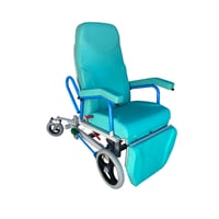 Fauteuil multifonction Fénix : Gériatrie, domicile, urgences, transports et marche urbaine, enroulable et relevable