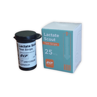 Bandelettes de test pour l'analyseur Lactate Scout (25 unités)