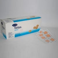 Pansement en plastique rond 100 unités