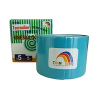 Ruban de Kinésiologie Tourmaline Bleu (5cm X 5m)