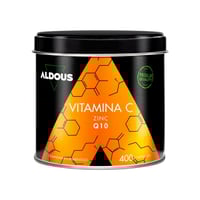 Vitamine C avec zinc et coenzyme Q10 Aldous (400 comprimés)