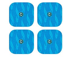 Connexion par encliquetage d'électrodes adhésives (clip / bouton) Connexion par encliquetage d'électrodes adhésives (clip / bouton)