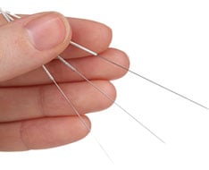 Ponctions à sec, injections et désinfection